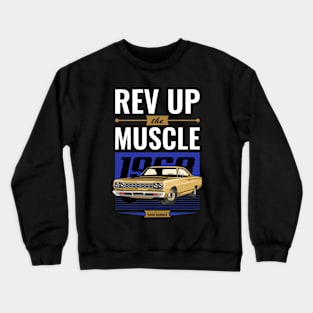 1968 Road Runner Car Crewneck Sweatshirt